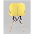 миниатюра Стул Бон экокожа желтый №2