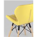миниатюра Стул Бон экокожа желтый №3