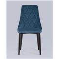миниатюра Стул Версаль велюр пыльно-синий №15