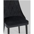 миниатюра Стул Версаль велюр черный №8