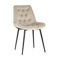 миниатюра Стул Джастин велюр бежевый №9