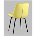 миниатюра Стул Джастин велюр желтый №6