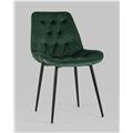 миниатюра Стул Джастин велюр зеленый №11