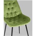 миниатюра Стул Джастин велюр травяной №4