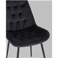 миниатюра Стул Джастин велюр черный №4