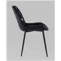 миниатюра Стул Джастин велюр черный №8
