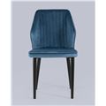 миниатюра Стул Джейкоб велюр пыльно-синий №9