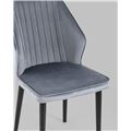 миниатюра Стул Джейкоб велюр серый №3