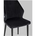 миниатюра Стул Джейкоб велюр черный №4
