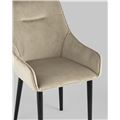 миниатюра Стул Джоан велюр бежевый №4