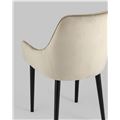 миниатюра Стул Джоан велюр бежевый №5