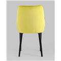 миниатюра Стул Джоан велюр жёлтый №7