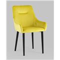 миниатюра Стул Джоан велюр жёлтый №9