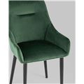 миниатюра Стул Джоан велюр зелёный №5