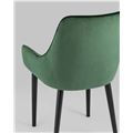 миниатюра Стул Джоан велюр зелёный №6