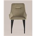 миниатюра Стул Джоан велюр капучино №3