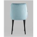 миниатюра Стул Джоан велюр пыльно-голубой №7