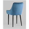 миниатюра Стул Джоан велюр пыльно-синий №5
