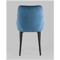 миниатюра Стул Джоан велюр пыльно-синий №6