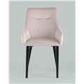 миниатюра Стул Джоан велюр светло-розовый №2