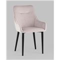 миниатюра Стул Джоан велюр светло-розовый №8