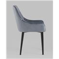 миниатюра Стул Джоан велюр серый №8