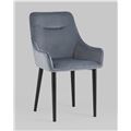миниатюра Стул Джоан велюр серый №9