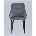 миниатюра Стул Джоан велюр серый №10