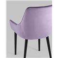 миниатюра Стул Джоан велюр сиреневый №4