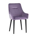 миниатюра Стул Джоан велюр сиреневый №10