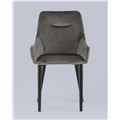 миниатюра Стул Джоан велюр тёмно-серый №7