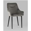 миниатюра Стул Джоан велюр тёмно-серый №9