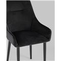 миниатюра Стул Джоан велюр черный №3