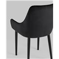 миниатюра Стул Джоан велюр черный №4