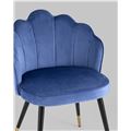 миниатюра Стул Камилла велюр королевский синий №2