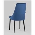 миниатюра Стул Ларго велюр синий №4