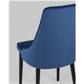 миниатюра Стул Ларго велюр синий №33