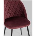 миниатюра Стул Марсель велюр винный №19