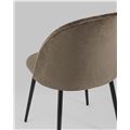 миниатюра Стул Марсель велюр капучино №17
