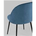 миниатюра Стул Марсель велюр пыльно-синий №15