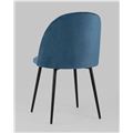 миниатюра Стул Марсель велюр пыльно-синий №16