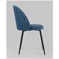 миниатюра Стул Марсель велюр пыльно-синий №18
