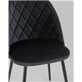 миниатюра Стул Марсель велюр черный №15