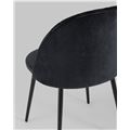 миниатюра Стул Марсель велюр черный №16