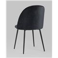 миниатюра Стул Марсель велюр черный №17
