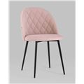 миниатюра Стул Марсель микровелюр розовый №9