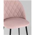 миниатюра Стул Марсель микровелюр розовый №33