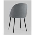 миниатюра Стул Марсель микровелюр темно-серый №5