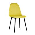 миниатюра Стул Норман велюр желтый №1
