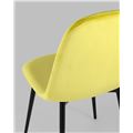 миниатюра Стул Норман велюр желтый №6